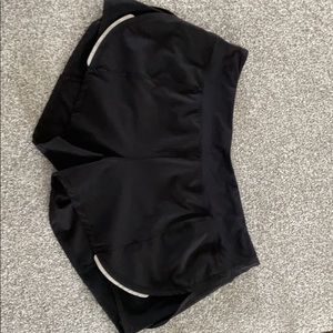 Zyia black mesh energy shorts XL